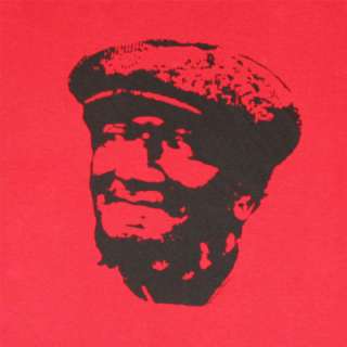 Sanford and Son Face Red Graphic Tee Shirt  