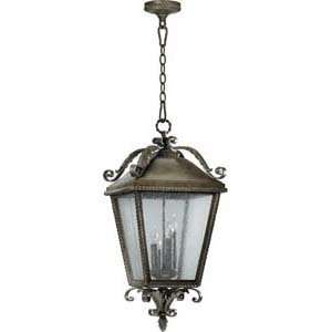 Quorum International 7911 4 43 Rochelle Bronze Outdoor Hanging Lantern