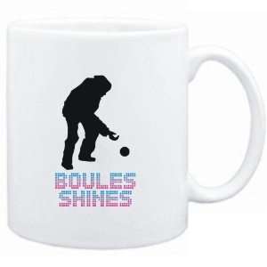  Mug White  Boules shines  Sports