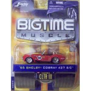  Bigtime Muscle 65 Shelby Cobra 427 S/C (Jada Toys) 164 