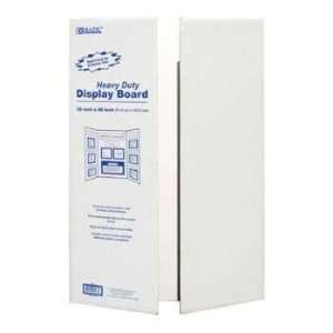   48 White Tri Fold Corrugated Presenta Case Pack 24 