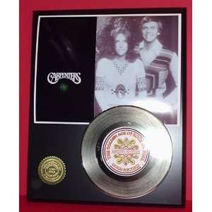  Carpenters 24kt Gold Record LTD Edition Display ***FREE 