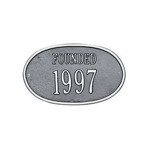   One Line Date Built   Standard Wall Plaque (1029): Home & Kitchen