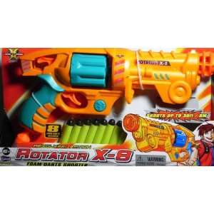  Rotator X 8 Foam Darts Shooter Toys & Games