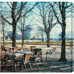  Tuileries AZER134A canvas art: Home & Kitchen