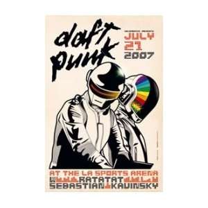  DAFT PUNK   Limited Edition Concert Poster   by Gianni 