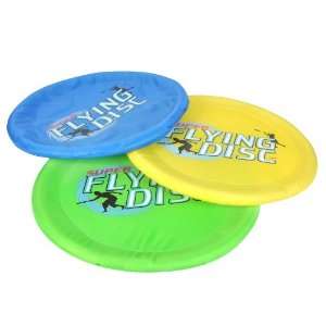 18 Super Sized Flying Disk   Assorted Colors:  Sports 
