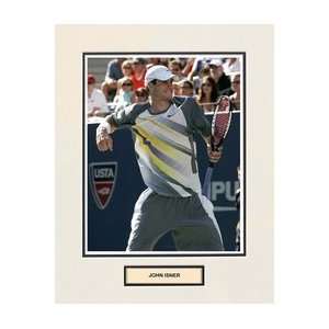  John Isner Matted Photo Sports Collectibles
