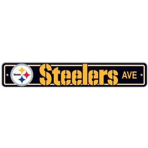 Pittsburgh Steelers Plastic Street Sign: Sports & Outdoors