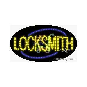 Locksmith LED Sign 15 inch tall x 27 inch wide x 3.5 inch deep outdoor 