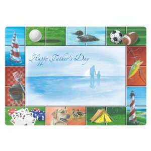  Seasonal Occasions Placemats Fathers Day Health 