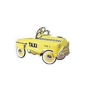  American Retro Taxi Pedal Sedan: Toys & Games