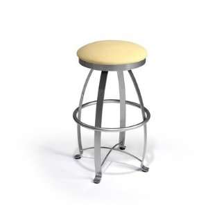   Barstool Metal Finish Stainless, Fabric Couture 023