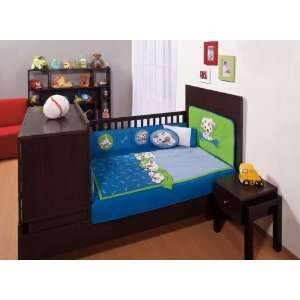  Baby Boy Little Dog Crib Bedding Set 6 Pcs: Baby