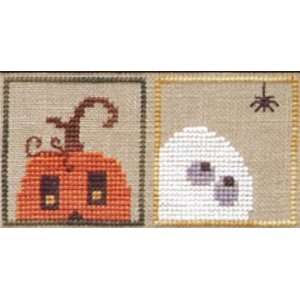  Sneak Peek Halloween Jack & Ghost   Cross Stitch Pattern 