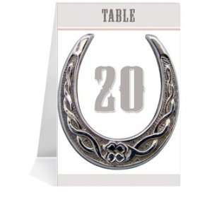   Table Number Cards   Lucky Partners Light #1 Thru #29: Office Products