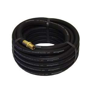 Good Year Black Air Hose 25 with 1/4 Male NPT Brass Ends