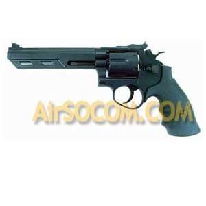 HFC Savaging Bull .357 Airsoft Gas Revolver Black  Sports 
