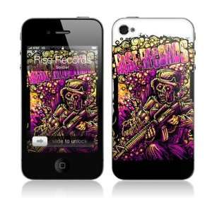  Skins MS RISE10133 iPhone 4  Rise Records  Soldier Skin Electronics