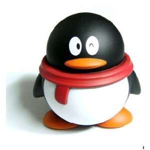  Mini Cute Multimedia QQ Penguin Speaker For PC Mp3 MP4 