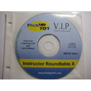 Pick up 101   Instructor Roundtable: Vol. 2 to 10   9 CDs (Lance Mason 