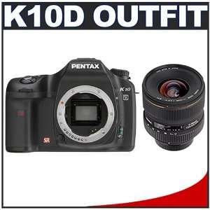  Pentax K10D 10.2 Megapixel Digital SLR Camera Body + Sigma 