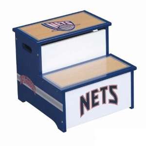   Guidecraft NBA New Jersey Nets Storage Step Up: Health & Personal Care
