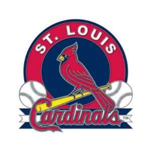  St. Louis Cardinals Official Logo Silver Lapel Pin: Sports 