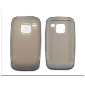  Silicone Case Cover for Nokia E5 E5 00 Grey: Cell Phones 