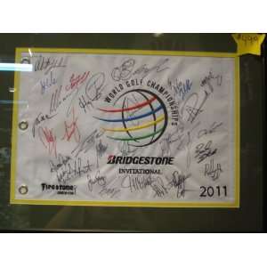  2011 Bridgestone Invitational Firestone Framed & Matted 