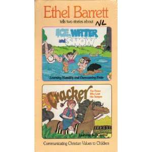   by ETHEL BARRAETT 2 STORIES: ICE, WATER, AND SNOW/ CRACKER (VHS TAPE