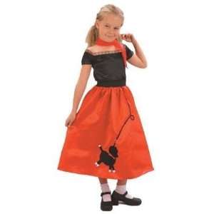  Pams Teeny Bopper 50S Fancy Dress (Age 7 10 Years) Toys 