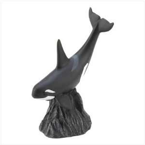   : Wyland Mini Ocean Diving Orca Killer Whale Figurine: Home & Kitchen