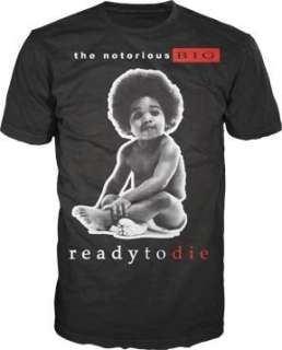  Mens Notorious BIG Ready To Die T shirt: Clothing