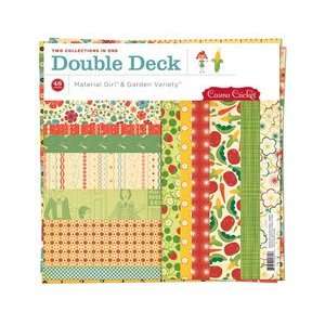   Deck 12x12 Scrapbooking Paper Pad: Garden Variety & Material Girl