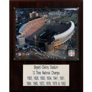  NCAA Football Bryant Denny Stadium Plaque: Home & Kitchen