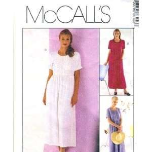 McCalls Sewing Pattern 8615 Misses Easy fitting Dress, Size C (10 12 
