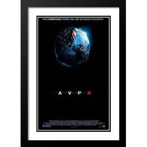 AVPR: Aliens vs Predator 20x26 Framed and Double Matted Movie Poster 