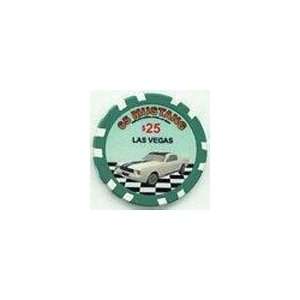  Classic Cars $25 Poker Chips, Set of 50: Sports & Outdoors