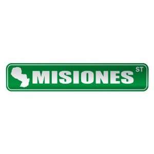   MISIONES ST  STREET SIGN CITY PARAGUAY: Home 