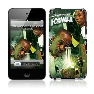   BUCK10201 iPod Touch  4th Gen  9th Wonder & Buckshot  The Formula Skin