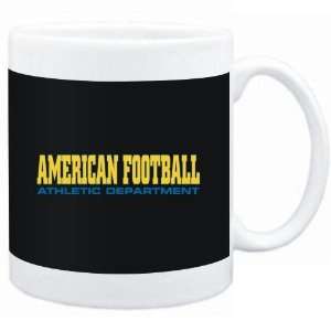  Mug Black American Football ATHLETIC DEPARTMENT  Sports 