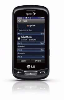  LG Rumor Reflex Phone, Black (Sprint) Cell Phones 