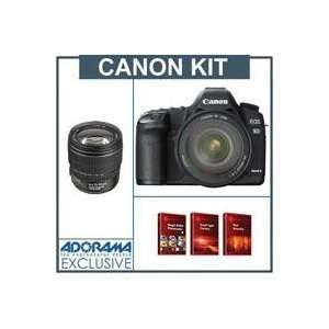 Camera Body Kit with EF 24 105L IS & Canon EF S 15 85mm f/3.5 5.6 USM 