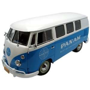  Sunstar 1:12 1962 Volkswagen Kombi Bus Van Pan Am: Toys 