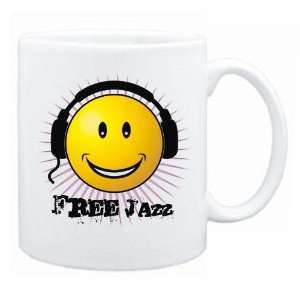    New  Smile , I Listen Free Jazz  Mug Music: Home & Kitchen