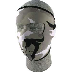 Zan Headgear Full Face Neoprene Mask , Color: Urban, Style: Camo, Size 