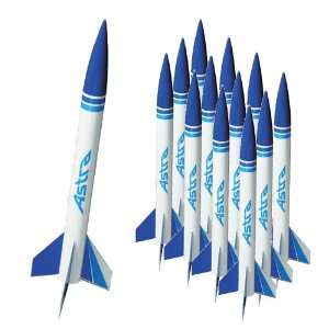  Quest Aerospace Astra 1 Model Rocket Value Pack (12): Toys 