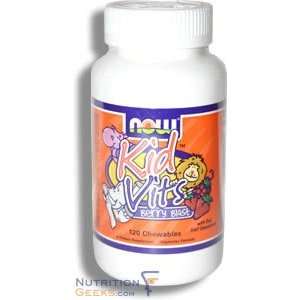  Now Kid Vits Multiple, Berry Blast, 120 Chewables Health 