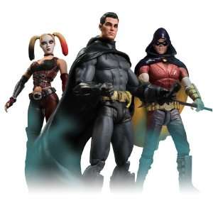  Batman Arkham City   Action Figure Series 1: Set Of 3 